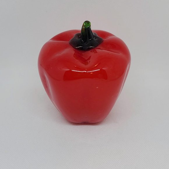 Art Glass Red Pepper - Picture 2 of 3